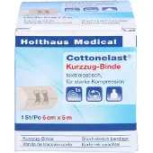 Holthaus Medical Kurzzugbinde Cottonelast 6 cmx5 m 1 St Binden