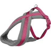 Trixie Premium Touren Geschirr gepolstert S-M: 40-60 cm/20 mm orchidee