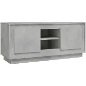 vidaXL TV-Schrank Betongrau 102x35x45 cm Holzwerkstoff