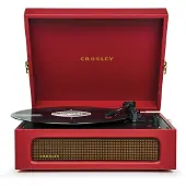 Crosley Voyager Tragbarer Plattenspieler mit Bluetooth Out Burgundy Rot