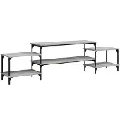 vidaXL TV-Schrank Grau Sonoma 197x35x52 cm Holzwerkstoff