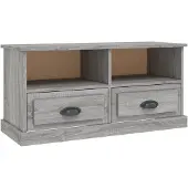 vidaXL TV-Schrank Grau Sonoma 93x35,5x45 cm Holzwerkstoff