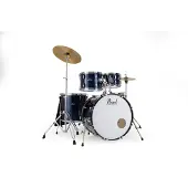 Pearl Roadshow 5pc USA Fusion Schlagzeug mit Sabian Becken Königsblau