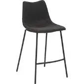 Mayer Barstuhl Sitzmöbel 1175 47 x 51 x 95,5 cm Stahl schwarz