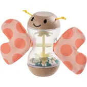 Hape Greifspielzeug "Regenmacher Rosalie", rosa (bunt), Greifspielzeug, KinderB:18cm H:15cm L:7cm, Holz, Kunststoff, Polyester, Greifspielzeug, B:18cm H:15cm L:7cm