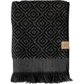 Mette Ditmer Badetuch Morocco Black / Grey (70 x 140 cm)