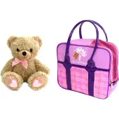 Braet plush toy Teddy bear with carrying bag, 35049