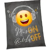 Baby Best Emot!x Wellsoft-Flauschdecke