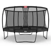 Berg Trampolin "Champion" mit Sicherheitsnetz Deluxe, 430 cm
