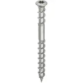 Heco TOPIX-plus Terrassenschraube Linsensenkkopf TX Unterkopfgewinde 5x50 mm Edelstahl A2 200 Stück