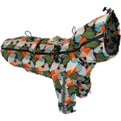 Croci Regenjas Hiking Go Harlequin Groen / Grijs / Oranje / Wit