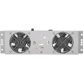 EFB Elektronik 691656GR Lüftereinheit 2-fach, Plug & Play, RAL7035