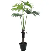 XL Palms Splitphilodendron, Kunstpflanze, 120cm