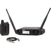 Shure Digitales Dualband-funksystem Glxd14+e-z4 Mit Taschensender Und Wa302-gitarrenkabel
