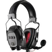 Honeywell Howard Leight HOWARD LEIGHT Kapselgehörschutz Sync Wireless Impact, SNR 30 dB, Schwanenhalsmikrofon, EN352-1:2003, schwarz