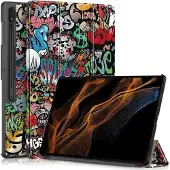 Cover-Discount Galaxy Tab S9 Ultra - Tri-fold Smart Case Comics