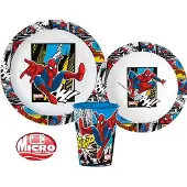 Stor Kindergeschirr Set mit Motiv (5tlg) Schüssel, Teller, Besteck & Becher