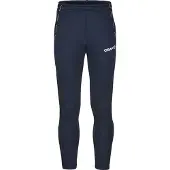Craft Squad 2.0 Trainingshose JR aus recyceltem Polyester mit Reißverschluss-Beinabschlüssen