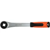 GEKO Präzisions-Ratschen-Schraubenschlüssel 1/2" – Optimal für Heizkörperventile, passend für 3/8", 7/16", 1/2", 3/4" und 1" Schrauben, langlebig und zuverlässig.