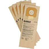 DeWalt DWV9401-XJ Papier-Staubbeutel (5 Stück) für DWV902M/L