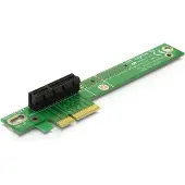 DeLOCK Riser PCIe x4, PCIe, PCIe, PC, PC, Verkabelt, 1U