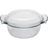 Pyrex Auflaufform Essentials Rund mit Deckel 1,6 L