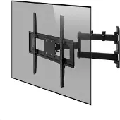 MonLines MWH021B schwenkbare TV Wandhalterung 37 bis 70 Zoll, schwarz