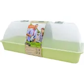 Siena Garden Zimmer-Gewächshaus Maxi-Grow, pastellgrün, Kunststoff, 54 x 20 x 21,5 cm