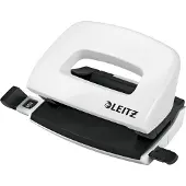 Leitz Hulapparat Mini WOW 2-huls t/10ark hvid