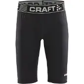 Craft Leggings Pro Control Compression Short Kinder Black-Größe 134