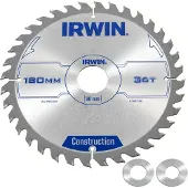 Irwin IRW1897196 180 x 30 mm 36Teeth Kreissägeblatt mit ATB Mahlgrössen Zahn