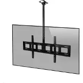 Edbak CMS21+XWB1 höhenverstellbare TV Deckenhalterung 37-95 Zoll, schwarz