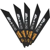 DeWalt DT2408L-QZ, Jigsaw blade, Hartstahl (HCS), Gelb, 1,4 mm, 1,8 mm, 20,3 cm