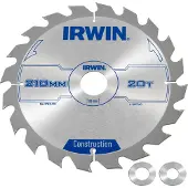 Irwin IRW1897203 210 x 30 mm 20Teeth Kreissägeblatt mit ATB Mahlgrössen Zahn