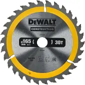 DeWalt Dt1935-qz Kreissägeblatt Für Holz 165x20 Mm