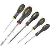 Stanley FATMAX Schraubendreher-Set 5-teilig Schl. Parallel Pozidriv Qualitätsstahl - 0-65-436