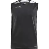 Craft Muskelshirt Pro Control Impact SL M Black White Herren-L