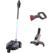 YARD FORCE iFlex Rasenmäher & -trimmer 2in1 LM F23BN mit maximaler Wendigkeit bei kompakter Bauweise schwarz-weiß One Size