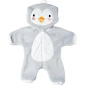 Heless Puppen-Einteiler Baby-Pinguin - Gr. 35-45 cm