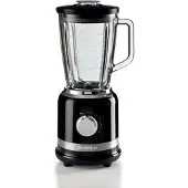 Ariete 0585/02, Tischplatten-Mixer, 1,5 l, Pulsfunktion, Eis-Crusher, 1000 W, Schwarz