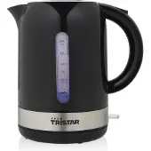 Tristar Haushaltsgeräte Tristar WK-1343, 1,7 l, 2200 W, Schwarz, Kunststoff, Wasserstandsanzeige, Überhitzungsschutz