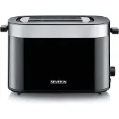 Severin AT 9264, 2 Scheibe(n), Schwarz, Tasten, Drehregler, 800 W, 0,8 m, 315 mm