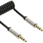 InLine Slim Audio Spiralkabel