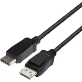 Deltaco DisplayPort cable DP 1.4 8Ka60Hz 2m black