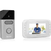 Smartwares Kabellose Video-Türsprechanlage 16,4x13,5x2 cm Weiß