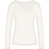 Mey Lingerie Langarm-Shirt Serie Emotion Champagner | Größe 46