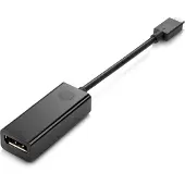 HP USB-C-zu-DP-Adapter, 0,094 m, USB Typ-C, DisplayPort, Männlich, Weiblich, Gerade