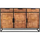 Sit Sideboard Sidney natur schwarz