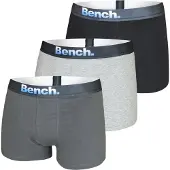 Bench . Boxer "Boxershorts für Herren" Packung, 3 Stk. Unterhosen mit Logo Webbund