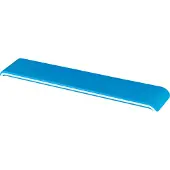 Leitz Ergo WOW Handgelenkauflage für Tastauren, ergonomisch, 2-stufig höhenverstellbar, L 437 x B 71 x H 21 mm, weiß/blau